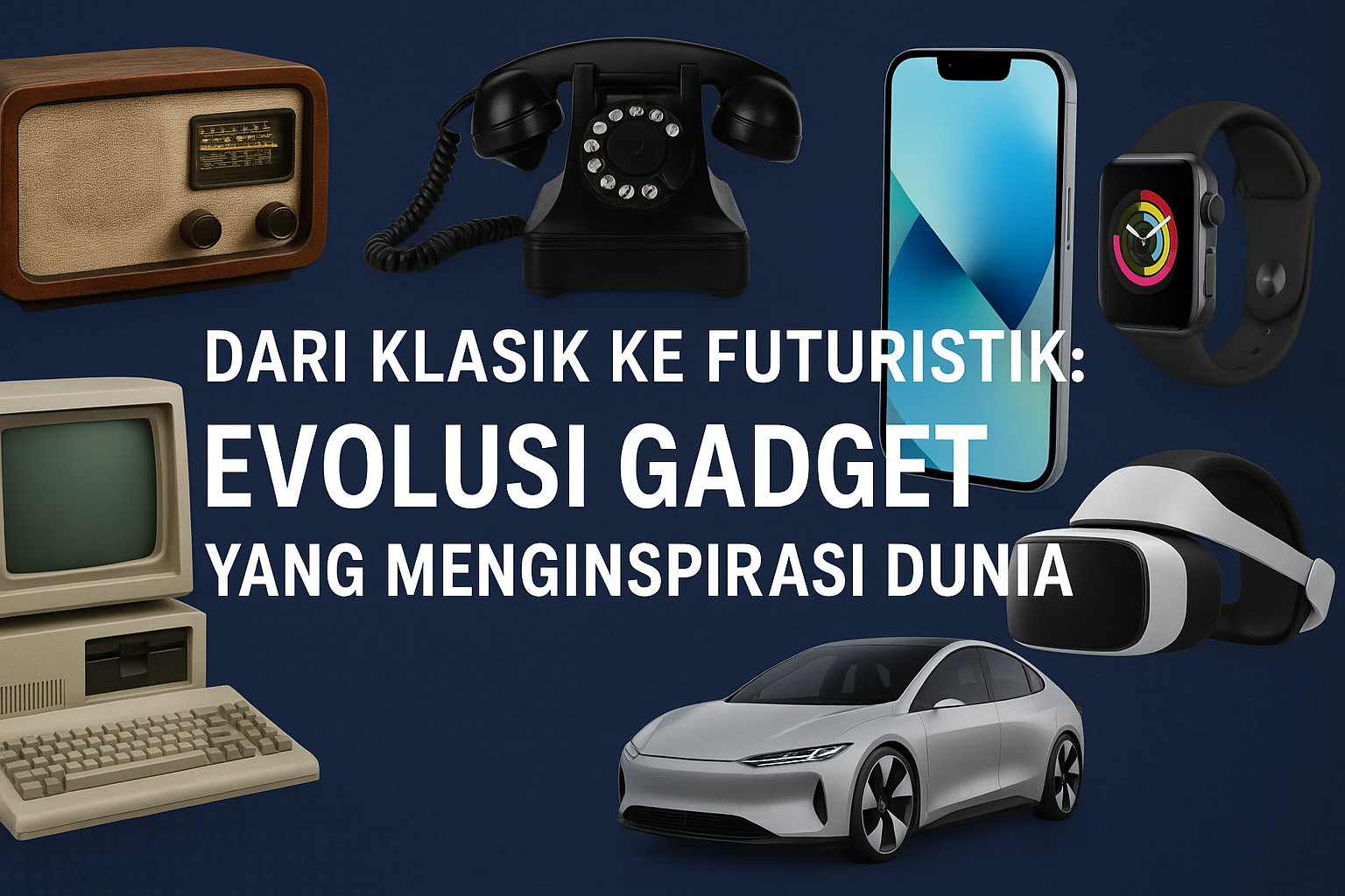Dari Klasik ke Futuristik: Evolusi Gadget yang Menginspirasi Dunia