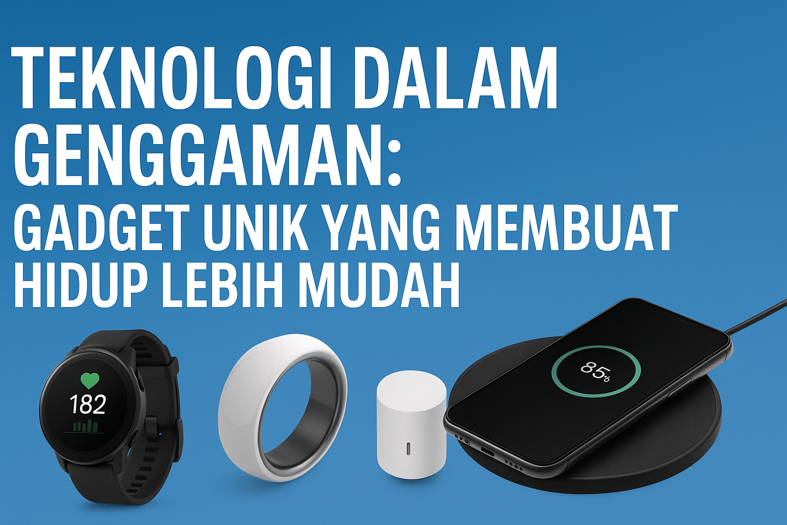 Teknologi dalam Genggaman: Gadget Unik yang Membuat Hidup Lebih Mudah